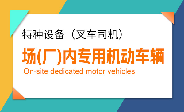 【特种设备】叉车证